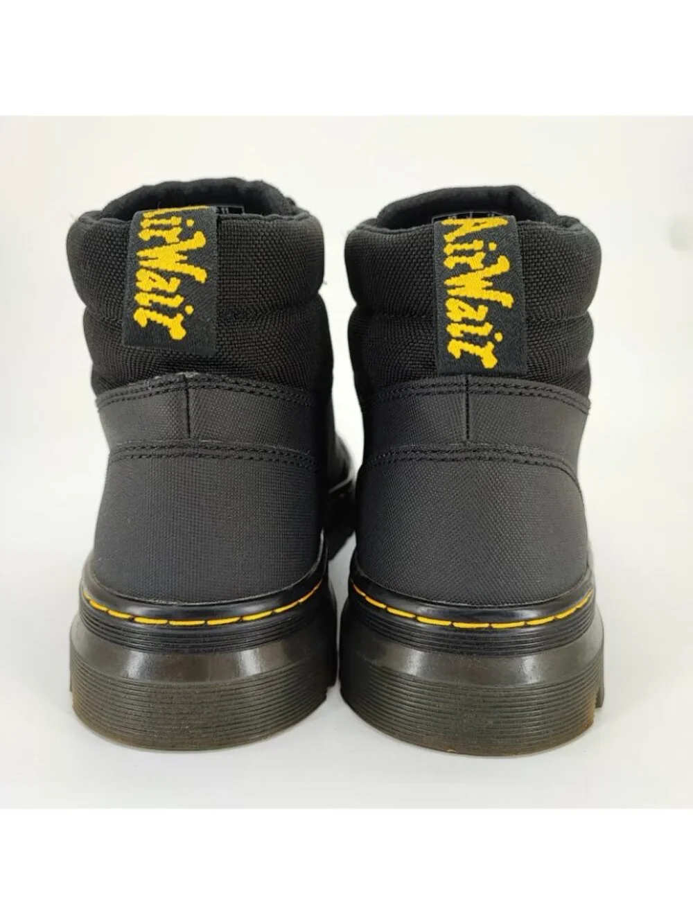 Dr. Martens Rakim Men's Size 11 Boots Leather Canvas Black Utility AW004